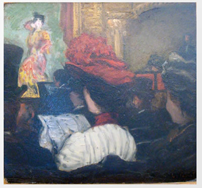 Louis Claude Paviot : Au théâtre