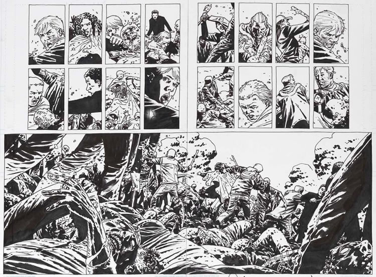 Charlie Adlard : From Auction Records