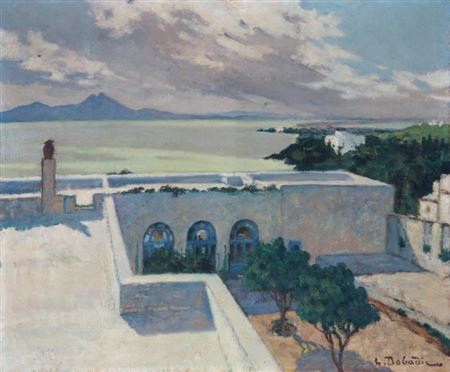 Henri Dabadie : MATINÉE D'HIVER À SIDI BOU SAÏD