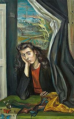 Yvette Alde : Femme pensive