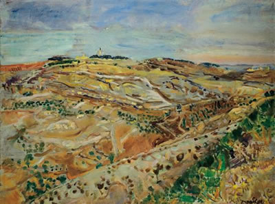 Leon Engelsberg : Jerusalem Landscape