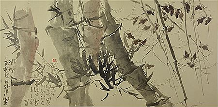 Dr Thiensoong Cheah : Bamboo Trees , 1994