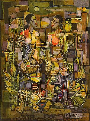 Seow Keng Chuah : To the market, 1997