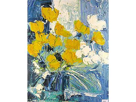 Robert Messarra : Bouquet bleu