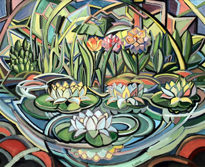 Eileen Costelloe : 'Water Lilies'