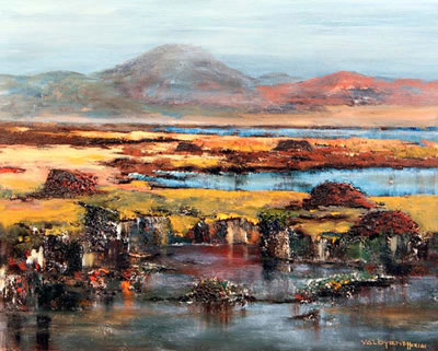 Val Byrne : 'Connemara Bogscape'