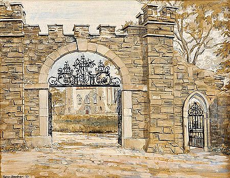 Patric Stevenson : 'Gate and Old Forge Hillsborough'