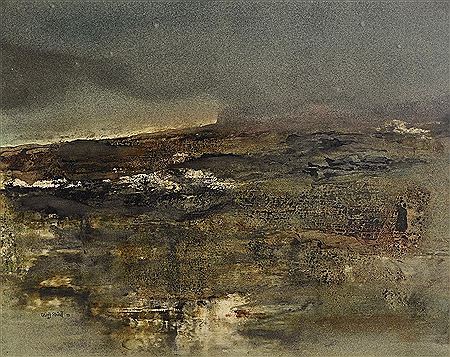 Geoff Rhind : Burren Skyline