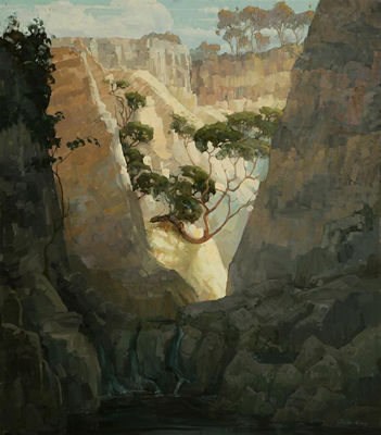 Peter Adams : Canyon - Near Batiquitos Lagoon, CA