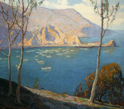 Paul Lauritz : Avalon Harbor, Catalina Island