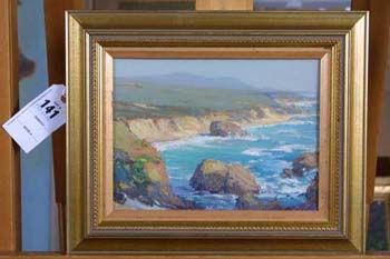 Frank Howard Marshall : San Simeon Coastline