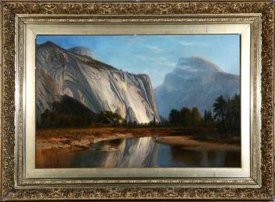 Gilbert Davis Munger : Landscape - Half Dome Yosemite