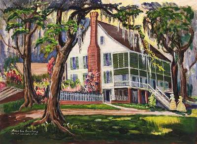 Amos Lee Armstrong : Oakley Plantation House