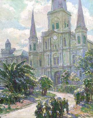 Robert Wadsworth Grafton : St. Louis Cathedral - New Orleans