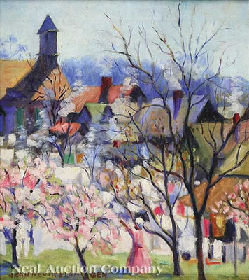 Jean Flanigen : 'Spring Day, Athens'