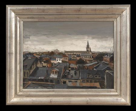 Alan Flattmann : 'French Quarter Roof Tops'