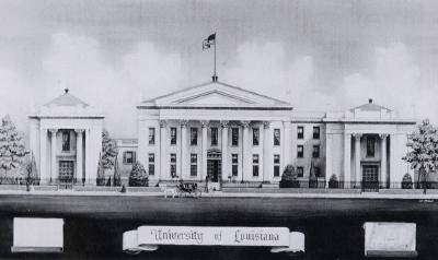 Jim Blanchard : University of Louisiana, 1834-1884, Downtown New Orleans