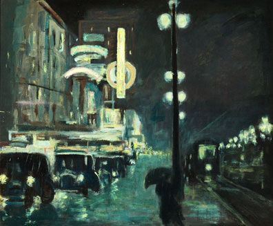 Gideon Stanton : Rainy Night on Canal Street