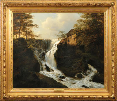 Ann Darrah : Waterfall, Charleston, New Hampshire