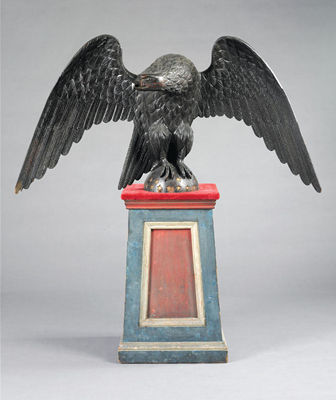 John Bellamy : Carved Walnut Eagle