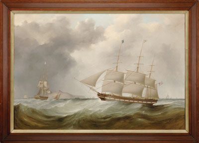 Samuel Walters : The American Ship 'Champlain'