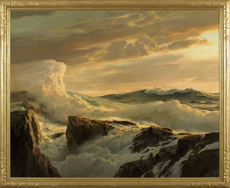 Frederick Judd Waugh : From Auction Records