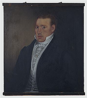 Ira Goodell : PORTRAIT OF A GENTLEMAN, 1829