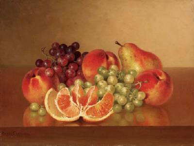 Bryant Chapin : Fruit on a Polished Table