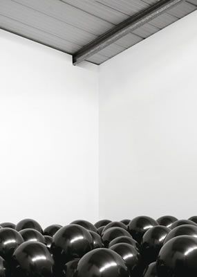 Martin Creed : Work No. 202: Half the air in a given space, 1998