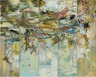 Elliott Hundley : Landslide, 2003