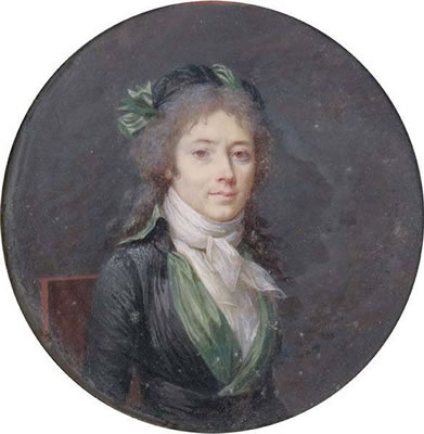 Marie-Gabrielle Capet : Autoportrait