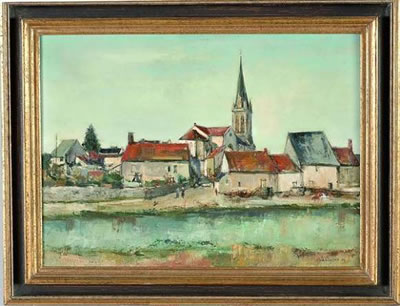 Marcel Cramoysan : 'Etang de Saint-Arroux'