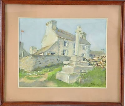 Paul Perraudin : Peintre de la marine 'Ile d'Ouessant