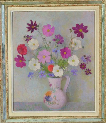 Therese Debains : Bouquet de fleurs