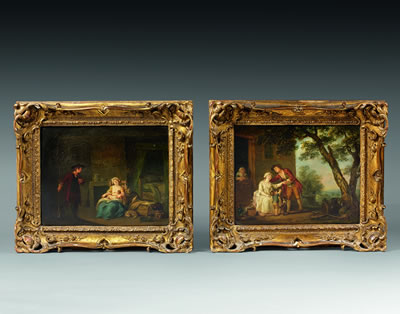 sample from Paintings, Works of Art, Furniture from the XVIII to the XIXth Century