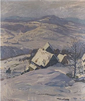 Conrad Kayser : Wintersonne