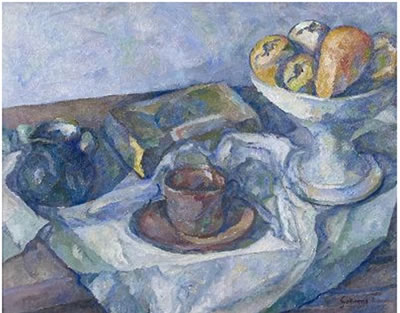 Charles Gottweiss : Stillleben mit Kaffeetasse