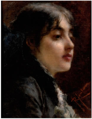 Roberto Fontana : Ritratto femminile