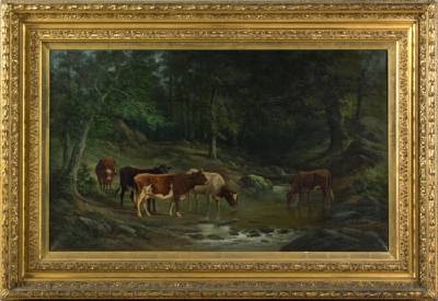 Edward Howell : Cattle Drinking