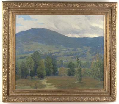 Harold Streator : Summer Valley Landscape