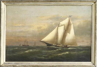 Otis S Weber : Sailing Sloop