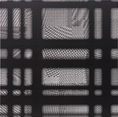 George Pusenkoff : Big Blured Grid 1, 2013