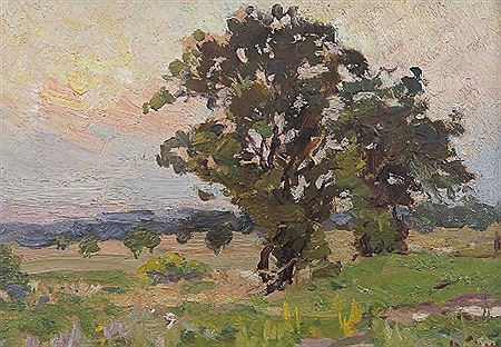 Ivan Petrovitch Selishiev : The Oak Tree