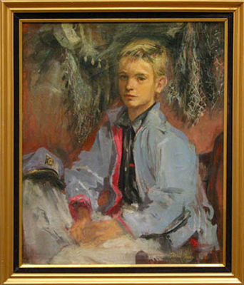 Martha Elizabeth Moore : Young Fisherman