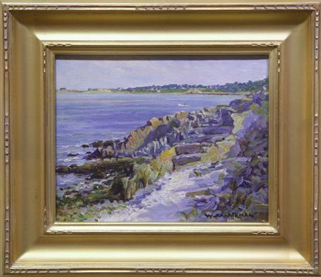 Walter Aikman : 'The Beach At Rockport, MA'