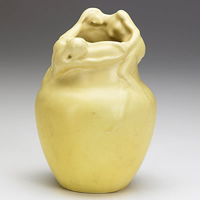 Anna Marie Bookprinter Valentien : Vase with two nudes