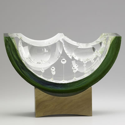 Steven Weinberg : Untitled glass sculpture