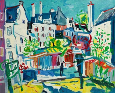 Marc Bouteau : Paysage de Lorient