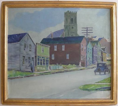 Ora Coltman : CLEVELAND STREET SCENE