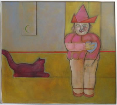 Mary Spain Colie : Boy with Mechanical Cat